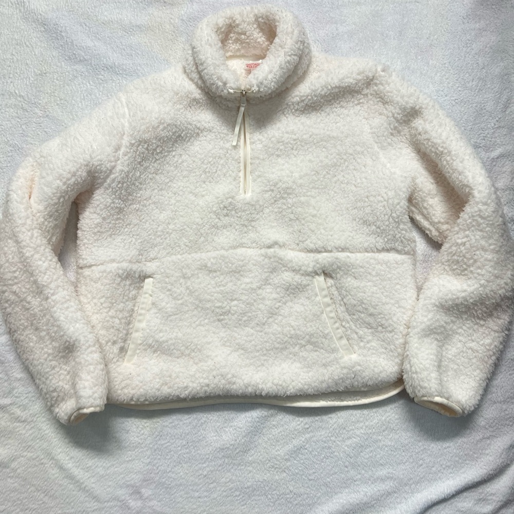 Wondershop Cozy White Fleece Women's Sweater